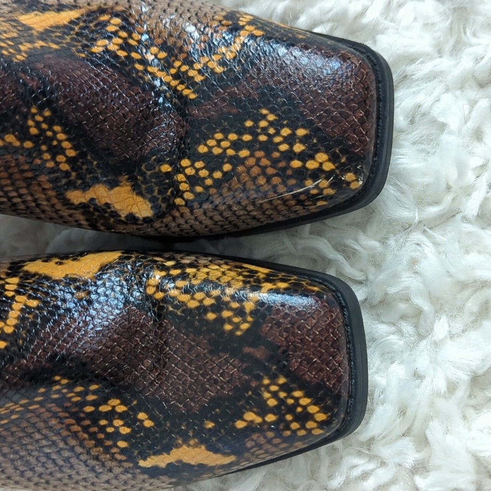 Franco Sarto Generous snake bootie - Picture 3 of 9